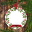 Personalized Baby Christmas Ceramic Ornament