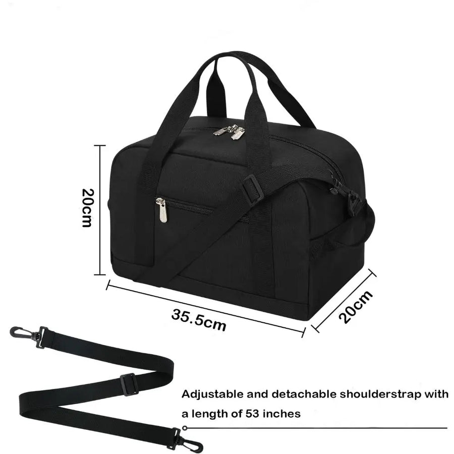 Shanti Roze- 14 Inch Travel  Duffle Bag