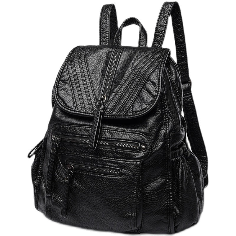 Shanti Roze Accessible Luxury Leather Backpack