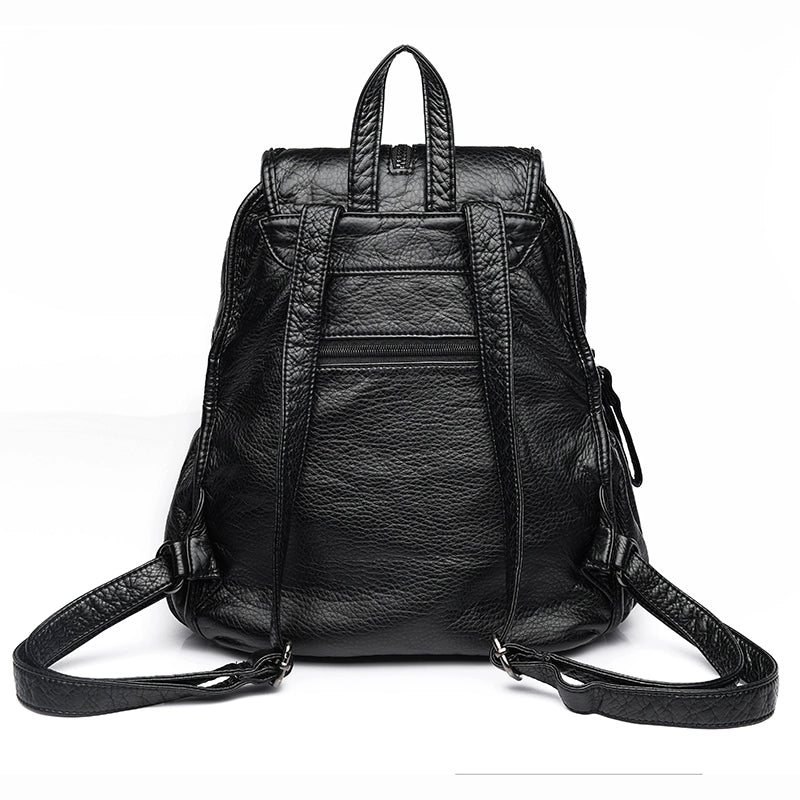 Shanti Roze Accessible Luxury Leather Backpack