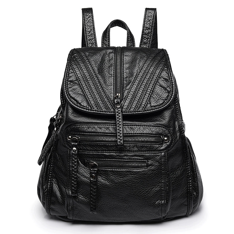 Shanti Roze Accessible Luxury Leather Backpack