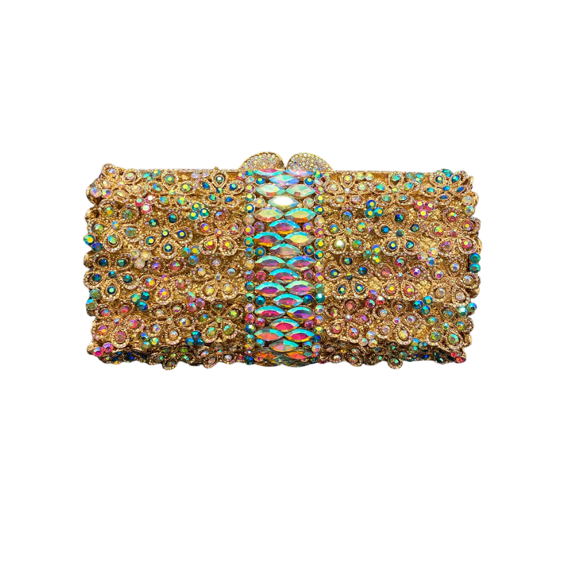 Rhinestone Diamond Evening Clutches For Wedding