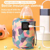 Portable USB Baby Bottle Warmer – Adjustable Travel Milk Heater for Infants