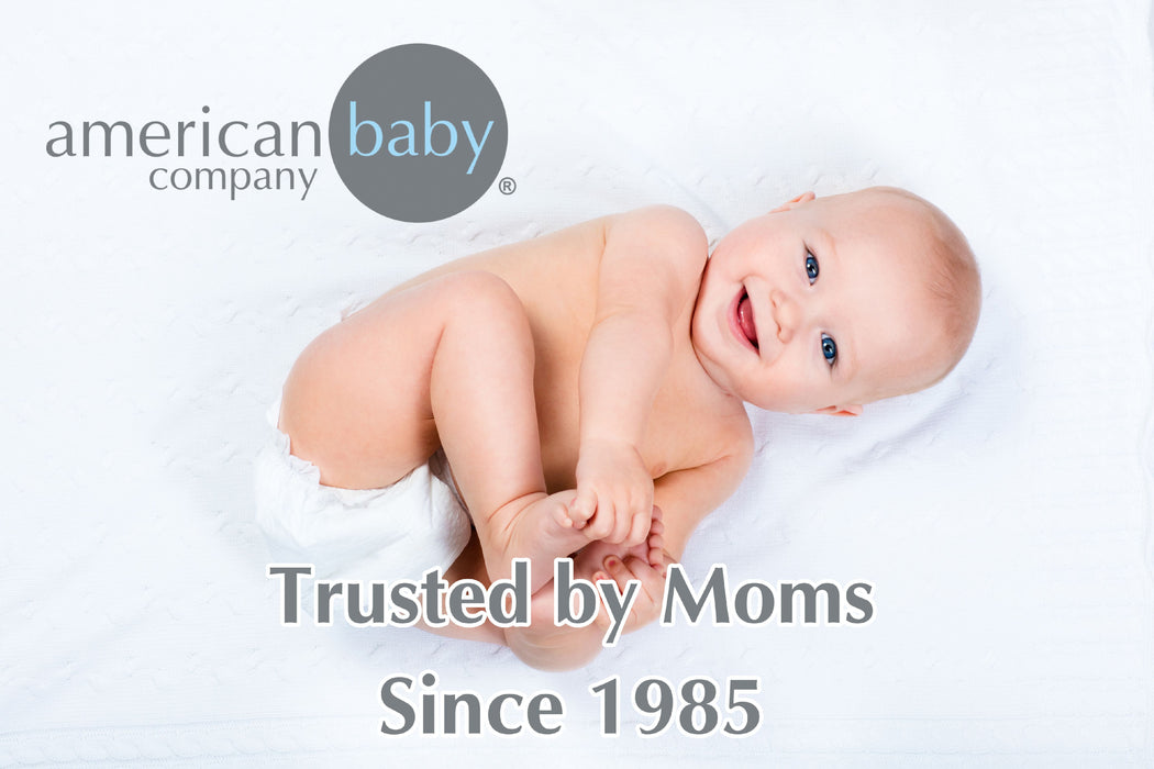 100% Natural Cotton Fitted Crib Sheet 52" X 28" - Soft, Breathable, Hypoallergenic & Gentle Toddler Bed Sheet, Blue, Neutral for Boys & Girls