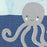 Oceania 6-Piece Crib Bedding Set - Blue, Gray, White, Aquatic