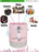Laundry Basket Canvas Collapsible Organizer Storage Basket for Boys Girls Laundry Hamper Toy Bins Gift Baskets Bedroom Clothes Children Nursery (Little Girl)