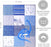 3 Piece Baby Crib Bedding Set, Dinosaur Standard Size Crib Set, Nursery Bedding for Boys, Crib Sheet, Comforter, Crib Skirt, 28" X 52", Blue/Grey