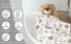Minky Dot Baby Blanket – Custom Graphics, 30×40cm, All-Season