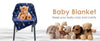 Minky Dot Baby Blanket – Custom Graphics, 30×40cm, All-Season