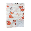 Minky Dot Baby Blanket – Custom Graphics, 30×40cm, All-Season