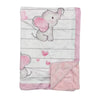 Minky Dot Baby Blanket – Custom Graphics, 30×40cm, All-Season