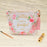 Makeup Pouch for Women Girls Canvas Travel Cosmetic Pouch Inspirational Floral Makeup Bags with Zipper and Tassels(White Flowers)