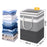 2Pack Large Laundry Basket Waterproof Freestanding Laundry Hamper Collapsible US