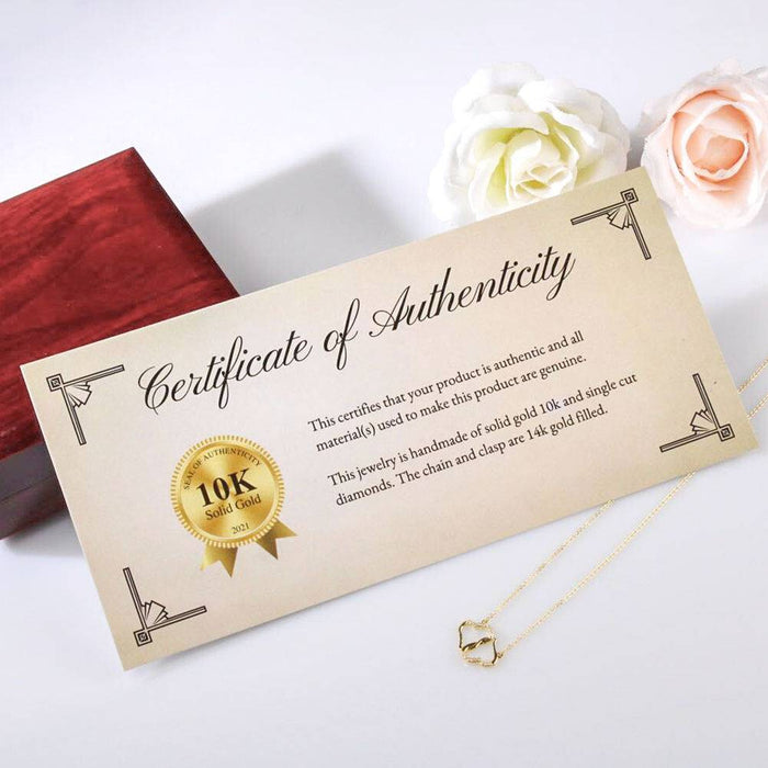Solid Gold Everlasting Love "Soul Sister" Necklace