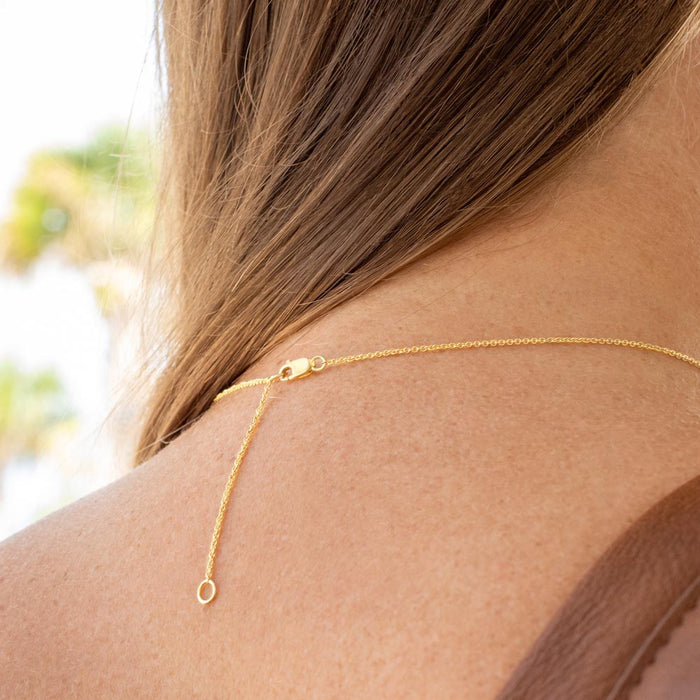 Solid Gold Everlasting Love "Soul Sister" Necklace