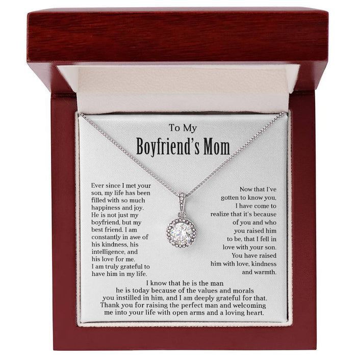 TO MY BOYFRIEND'S MOM - HAPPY MOTHER'S DAY - ETERNAL HOPE NECKLACE