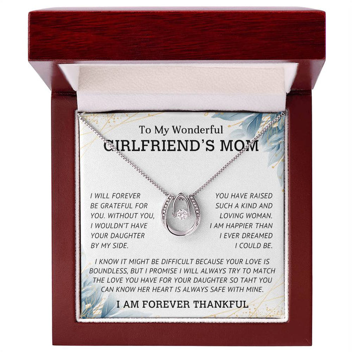 To My Wonderful Girlfriend Mom - Mother's Day Best Gift For Mom - Lucky In Love