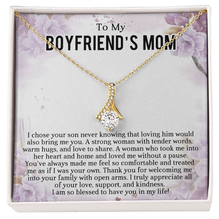 TO MY BOYFRIEND'S MOM - MOTHER'S DAY BEST GIFT  - ALLURING BEAUTY NECKLACE