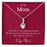 TO MY MOM - MOTHER'S DAY BEST GIFT FOR MOM - ALLURING BEAUTY NECKLACE