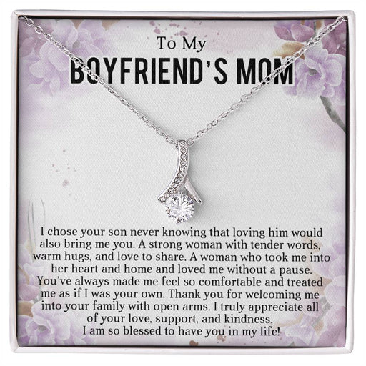 TO MY BOYFRIEND'S MOM - MOTHER'S DAY BEST GIFT  - ALLURING BEAUTY NECKLACE