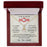 TO MY WONDERFUL MOM - MOTHER'S DAY BEST GIFT FOR MOM - ALLURING BEAUTY NECKLACE