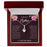 TO MY DEAR MOTHER - MOTHER'S DAY BEST GIFT - ALLURING BEAUTY NECKLACE