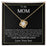 TO MY MOM - MOTHER'S DAY BEST GIFT FOR MOM - LOVE KNOT NECKLACE