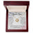 TO MY BONUS MOM - MOTHER'S DAY BEST GIFT - LOVE KNOT NECKLACE