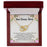 TO MY BONUS MOM - MOTHER'S DAY BEST GIFT - INTERLOCKING HEARTS NECKLACE