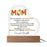 TO MY MOM - HAPPY MOTHER'S DAY - ACRYLIC HEART PLAQUE
