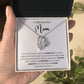 TO MY  BEAUTIFUL  MOM - HAPPY MOTHER'S DAY - FOREVER LOVE NECKLACE