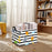Kid Cute Nursery Storage Basket Baby Toy Clothes Storage Bin Playroom Bedroom Decor Basket(Animal Jungle)