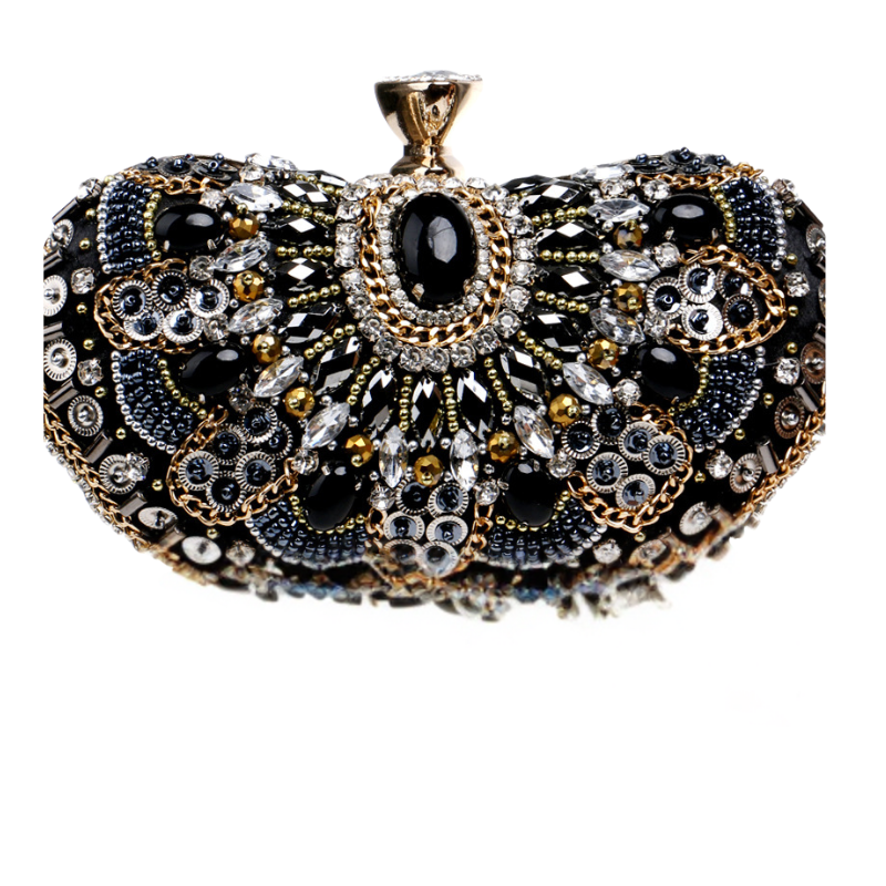 Embroidered Evening Bag