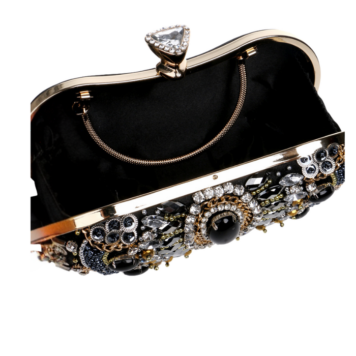 Embroidered Evening Bag