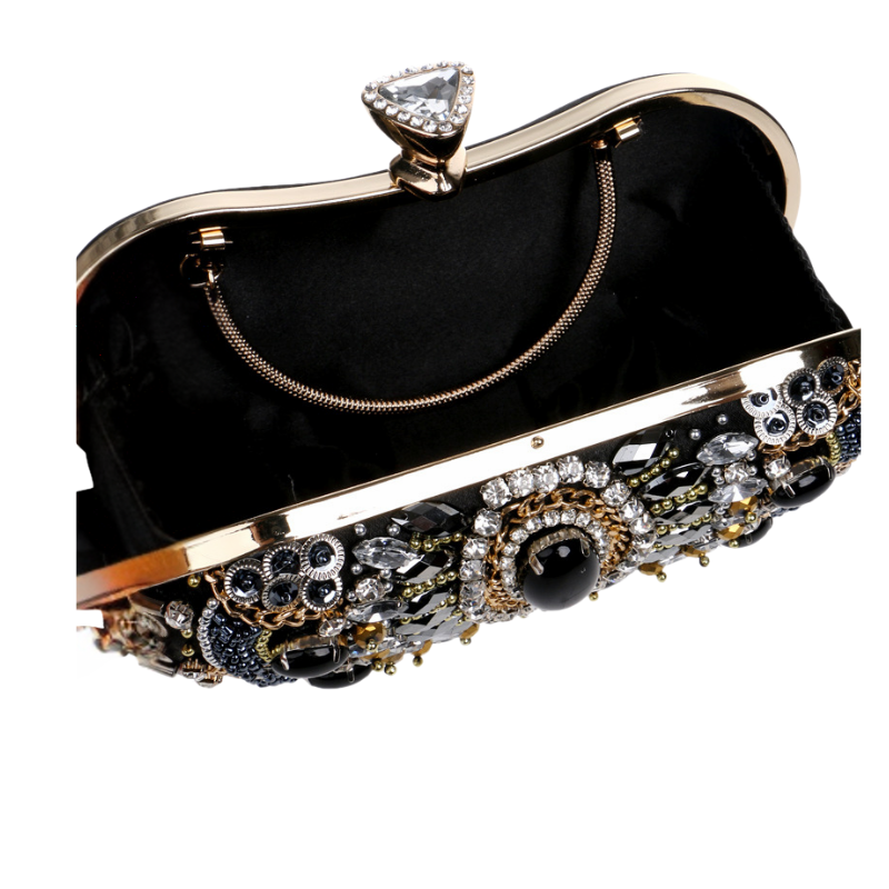 Embroidered Evening Bag