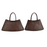 NEW ARRIVAL! Shanti Roze Vintage Genune Leather  Hand Bag