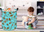 Round Laundry Hamper Storage Basket Laundry Organizer Hamper Storage Bins Clothes and Toys Box Nursery Hamper Gift Basket for Kids with Handles