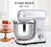 4.7L Electric Stand Mixer – 300W Tilt-Head Kitchen Mixer with 8 Speeds & Stainless Steel Bowl