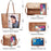 Satchel Purses and Handbags for Women Shoulder Tote Bags Wallets
