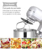 4.7L Electric Stand Mixer – 300W Tilt-Head Kitchen Mixer with 8 Speeds & Stainless Steel Bowl
