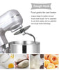 4.7L Electric Stand Mixer – 300W Tilt-Head Kitchen Mixer with 8 Speeds & Stainless Steel Bowl