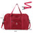 2024 Foldable Travel Bags Large Capacity Clothes Luggage Organizer Waterproof Handbags Unisex Travel Storage Organizer