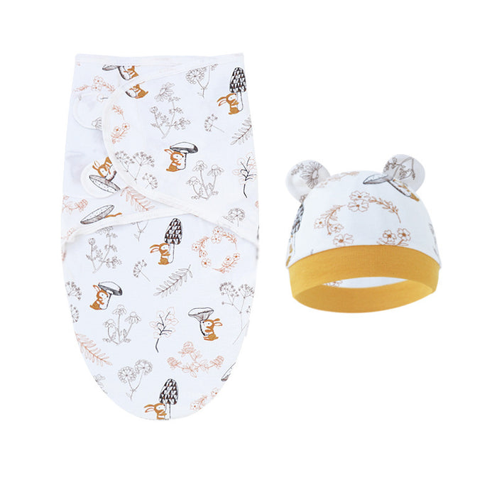 Newborn Cotton Swaddle Set