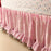 Pink Butterfly Floral Crib Bedding Sets for Girls | 4 Piece Nursery Set | Comforter, Fitted Crib Sheet, Crib Skirt, Diaper Stacker Included