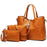 Satchel Purses and Handbags for Women Shoulder Tote Bags Wallets