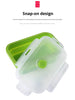 1-3L Silicone Food Container – Leak-Proof, Microwavable & Heatable, Freshness-Preserving Square Container