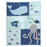 Oceania 6-Piece Crib Bedding Set - Blue, Gray, White, Aquatic