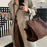 2024 High-End Niche Design Handbags Outdoor Travel Bags Autumn and Winter New High-Capacity Retro Commuter Handbags Ladies