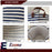 2Pack Kids Laundry Hamper,Boys Laundry Basket,Collapsible Bule Storage Basket with Waterproof PE Coating,Canvas Fabric Nursery Hamper for Kids Room Decor,Toy Storage,Gift,Baby Clothing.(2Pack Navy Blue Stripes)