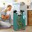 Large Storage Basket with Handles Collapsible Organizer Bin Laundry Hamper for Nursery Clothes Toys, Skateboard Dinosaur